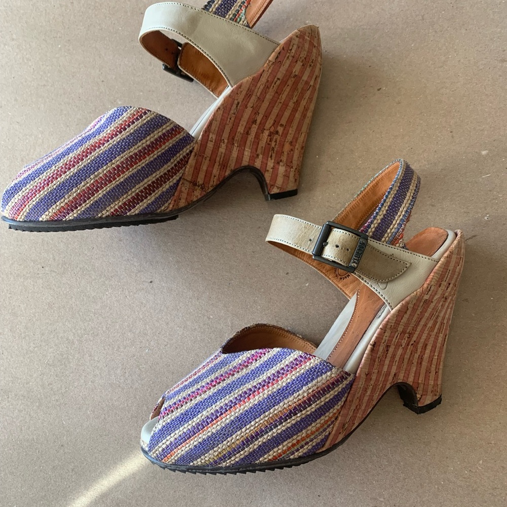 John Fluevog Raquel Pindowns Size 8 - Picture 2 of 12